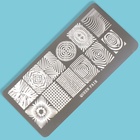 Пластина для стемпинга металлическая «Узоры и стиль», 12×6 см - Фото 2