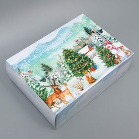 Складная коробка «Сказочный подарок!», 22 × 30 × 10 см
