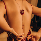 Браслет со стразами «Лёд» блестящий, 1 ряд, цвет белый в золоте - фото 23293042