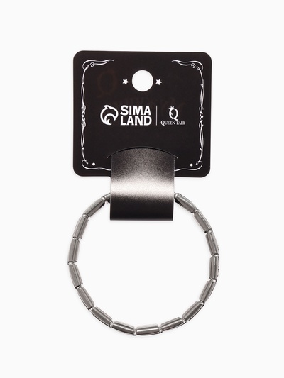 Браслет мужской «Стальной» строгость, цвет серебро