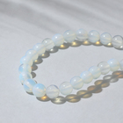 Бусины на нити шар №8 «Лунный камень», 48 бусин - Фото 4