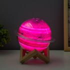 Ночник-увлажнитель "Марс" LED 2.2W USB 330мл 15,1х15,1х12 см RISALUX 9863778