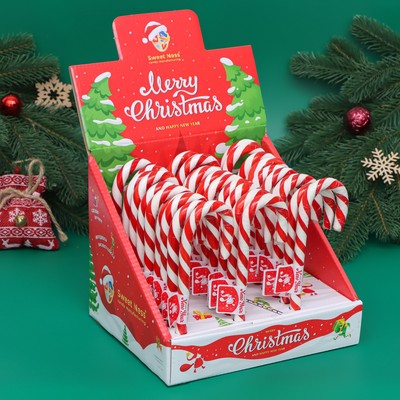 Карамель леденцовая новогодняя Sweet Ness «Трость», со вкусом клубники, 30 г