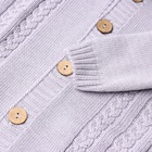 Комбинезон детский вязаный MINAKU, рост 62-68, цвет серо-голубой 9852891