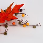 Декор на палочке «Оранжевые осенние листья» 5 × 13 × 65 см - Фото 3