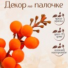 Декор «Оранжевые ягодки» 4 × 4 × 11 см - фото 11280048