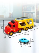 Автовоз Car Hauler, цвета МИКС - Фото 3