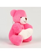 Мягкая игрушка «Медведь с сердцем» на подвесе, цвет МИКС - Фото 3