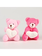 Мягкая игрушка «Медведь с сердцем» на подвесе, цвет МИКС - Фото 5