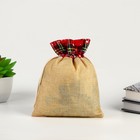 Мешок новогодний для подарков «Дед Мороз», 20×15 см - Фото 3