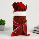 Мешок для подарков «Олень с шарфиком» - фото 7658758
