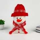 Мешок для подарков «Снеговик с шарфиком» - фото 290822418