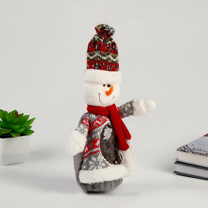 Мешок для подарков «Снеговик»