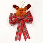 Мягкая игрушка, на подвесе, новогодняя, виды МИКС - Фото 1