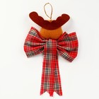 Мягкая игрушка, на подвесе, новогодняя, виды МИКС - Фото 2