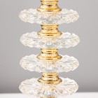 Настольная лампа "Мишель" Е27 40Вт золото 22х22х40 см RISALUX - Фото 4