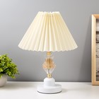 Настольная лампа "Кендал" Е27 40Вт белый 25х25х40 см - фото 3105032