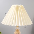 Настольная лампа "Кендал" Е27 40Вт белый 25х25х40 см RISALUX - фото 24354107