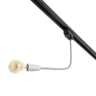 Светильник трековый "Снейк" Е27 40Вт белый 3,5х3,5х40см - фото 23297537