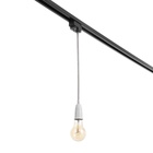 Светильник трековый "Снейк" Е27 40Вт белый 3,5х3,5х40см - фото 23297538