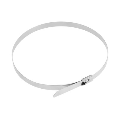 Хомут из нержавеющей стали 7.9×400