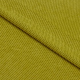 Ткань костюмная вельвет, нейлон, ширина 150 см, цвет шафран