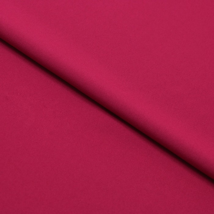 Ткань костюмная габардин, ширина 150 см, цвет малиновый - Фото 1