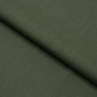 Ткань плательная лён, ширина 140 см, цвет хаки - фото 300793539