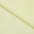 Ткань плательная хлопок, креш, ширина 135 см, цвет нежно- жёлтый - фото 301019413