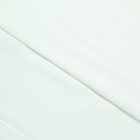 Ткань плательная жаккард, хлопок, ширина 135 см, цвет молочный - фото 301019417