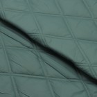 Ткань плащевая стежка, ширина 150 см, цвет зелёный - фото 301019439