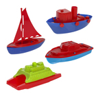 Песочный набор "Кораблики", 4 предмета, цвета МИКС - Фото 2
