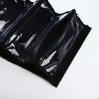 Косметичка дорожная, 4 отдела на молниях, цвет зелёный - фото 23061776