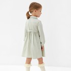 Платье для девочки MINAKU: Cotton collection цвет фисташковый, рост 92 см - Фото 7