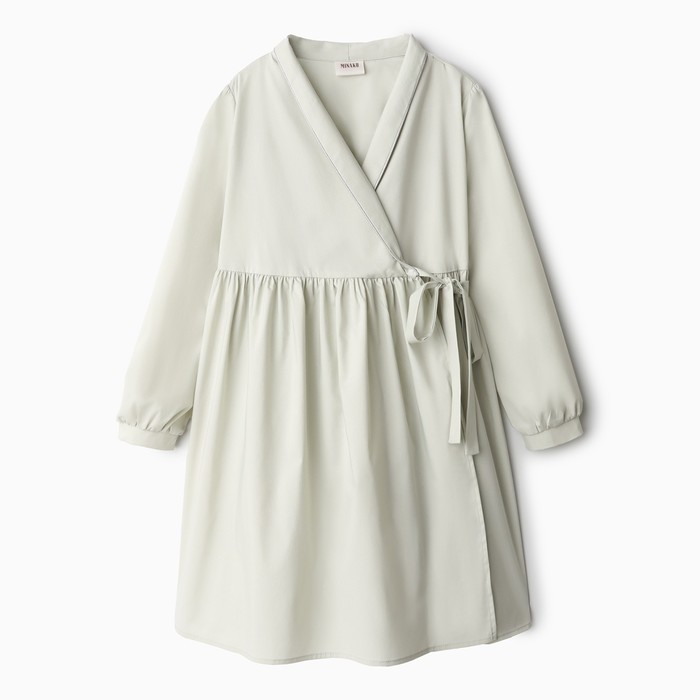 Платье для девочки MINAKU: Cotton collection цвет фисташковый, рост 104 см - Фото 1