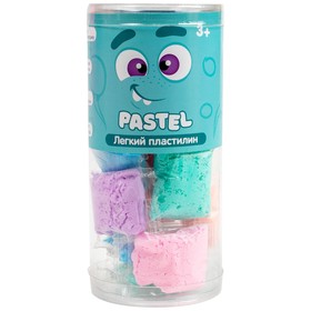 Лёгкий пластилин Crazy Clay, набор Pastel (mini) «Дыня»