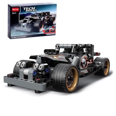 УЦЕНКА Конструктор с инерционным механизмом «Супергонка», 170 деталей