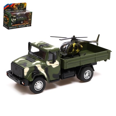 Грузовик металлический «ЗИЛ Армия», инерция, 1:43, уценка