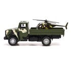 Грузовик металлический «ЗИЛ Армия», инерция, 1:43, уценка - Фото 2