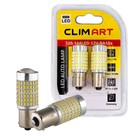 Лампа автомобильная LED Clim Art T25, 144LED, 12В, BA15s (P21W), 2 шт - Фото 4