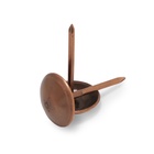 Гвозди ТУНДРА, декоративные, обивочные, 10?18.5 мм, медь, фасовка 50 шт. (комплект 4 шт) - фото 26643372