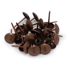 Гвозди ТУНДРА, декоративные, обивочные, 10?18.5 мм, медь, фасовка 50 шт. (комплект 4 шт) - фото 26643364