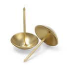 Гвозди ТУНДРА, декоративные, обивочные, 25×39 мм, золото, 100 шт. - Фото 3