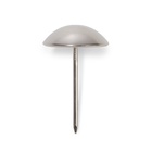 Гвозди ТУНДРА, декоративные, обивочные, 25×39 мм, хром, 100 шт. - Фото 2