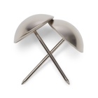 Гвозди ТУНДРА, декоративные, обивочные, 25×39 мм, хром, 100 шт. - Фото 7