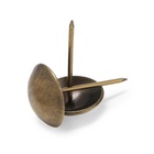 Гвозди ТУНДРА, декоративные, обивочные, 25×39 мм, бронза, 100 шт. - Фото 13