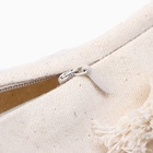 Наволочка декоративная «Этель» Бохо, 45×45 см, цвет молочный, 100% хлопок - Фото 4