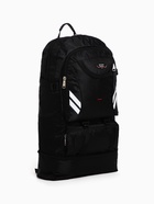 Рюкзак туристический 37 л, с увеличением, с карманами, чёрный - Фото 4