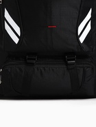 Рюкзак туристический 37 л, с увеличением, с карманами, чёрный - Фото 6