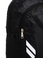 Рюкзак туристический 37 л, с увеличением, с карманами, чёрный - Фото 7